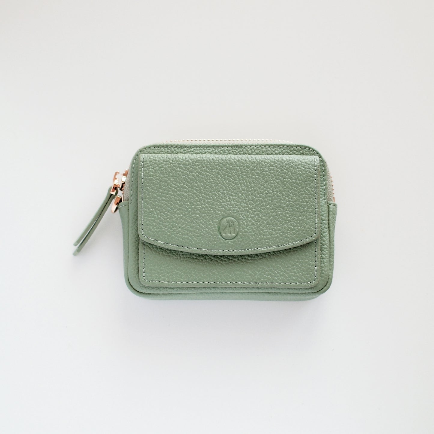 LOLA Top zip wallet with wristlet