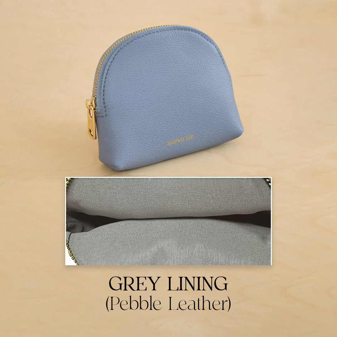 Azul- Leather Coin Purse by Marshé - Dead People's Stuff 